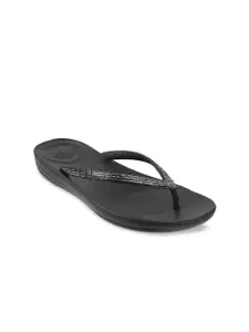fitflop Women Black Embellished Flats
