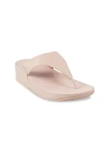 fitflop Beige PU Comfort Sandals