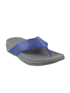 fitflop Men Blue Leather Comfort Sandals