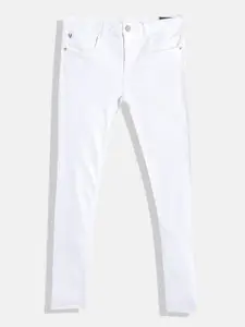 Allen Solly Junior Boys White Stretchable Jeans