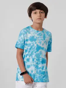PIPIN Boys Blue Dyed T-shirt