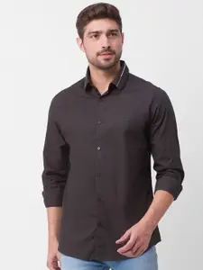 SPYKAR Men Green Slim Fit Casual Shirt
