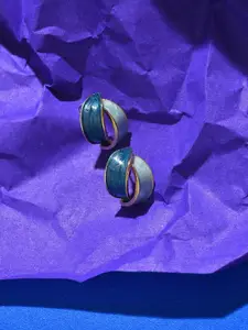 SOHI Multicoloured Contemporary Studs Earrings