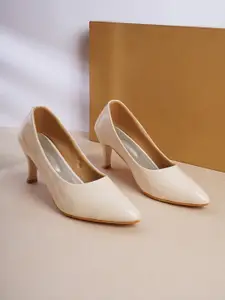 SAPATOS Beige Pumps with Bows