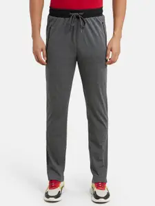 Jockey Combed Cotton Rich Slim Fit Trackpant with Side Zipper Pockets-9510