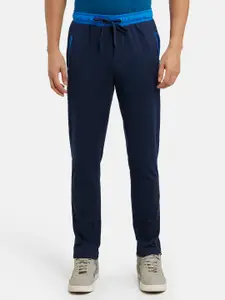 Jockey Combed Cotton Rich Slim Fit Trackpant with Side Zipper Pockets-9510