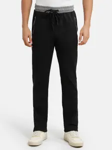 Jockey Combed Cotton Rich Slim Fit Trackpant with Side Zipper Pockets-9510