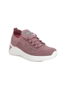 Campus Women Mauve Mesh Running Shoes