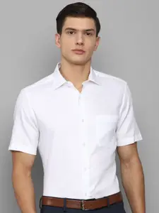 Louis Philippe Men White Formal Shirt