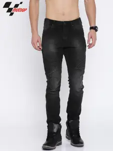 Roadster RDSTR Men Black MotoGP Slim Fit Clean Look Stretchable Jeans