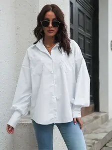 StyleCast White Shirt Style Top