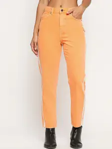 LOVEGEN Women Orange High-Rise Jeans