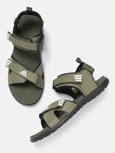 ADIDAS Men Olive Green YANET Sports Sandals