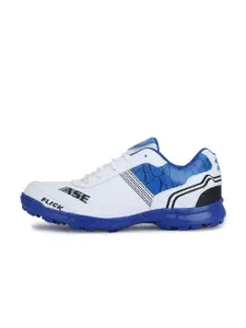 ASE Men Blue Cricket Non-Marking Shoes