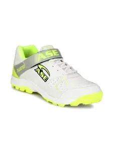 ASE Men Green Cricket Non-Marking Shoes