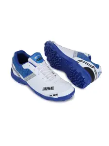 ASE Men Blue Cricket Non-Marking Shoes