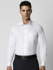 Van Heusen Men White Formal Shirt