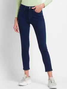 SPYKAR Women Blue Super Skinny Fit High-Rise Jeans