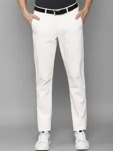 Allen Solly Men White Trousers