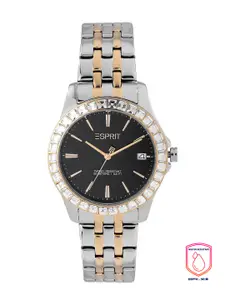 ESPRIT Women Black Everly Analogue Watch ES1L382M0055