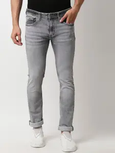 Pepe Jeans Men Slim Fit Heavy Fade Stretchable Jeans