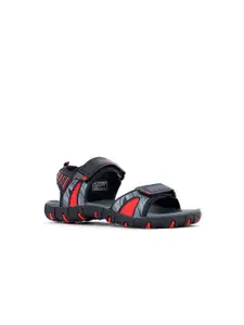 Khadims Men Black Comfort Sandals