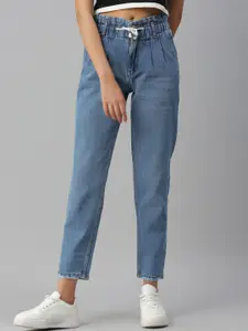 SHOWOFF Women Blue Jean High-Rise Jeans