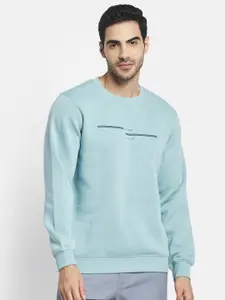 Octave Men Blue Sweatshirt