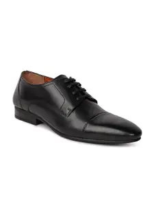 GABICCI Men Black Derbys Formal Shoes