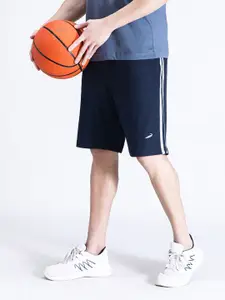 Crocodile Men Navy Blue Shorts