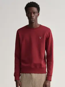 GANT Men Red Sweatshirt