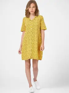 ONLY Yellow A-Line Dress