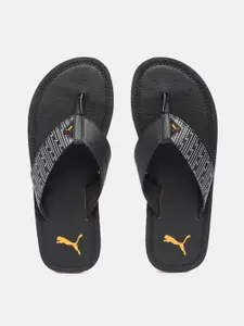 Puma Men Black Solid Comfort Sandals