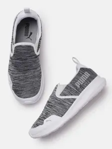 Puma Men White & Grey Turf Running Shoes