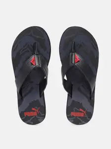 Puma Men Black Solid Comfort Sandals