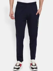 V-Mart Men Navy Blue Solid   Track Pants