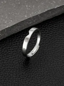 GIVA Men 925 Silver Classic Ring Band