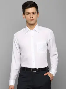 Louis Philippe Permapress Men White Wrinkle Free Formal Shirt