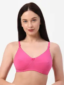 Planetinner Non Padded Non Wired Medium Coverage Stretch Cotton Everyday Bra H41