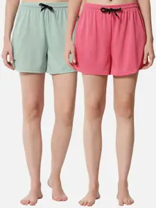 FFLIRTYGO Women Green Shorts