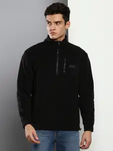 Calvin Klein Jeans Men Black Brand Logo Printed Sweatshirt