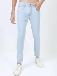 KETCH Men Blue Skinny Fit Clean look Heavy Fade Stretchable Jeans