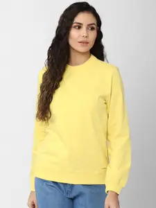 Van Heusen Woman Women Yellow Sweatshirt