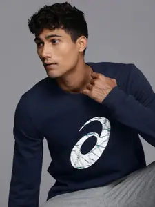 ASICS Brand Logo Printed Sweatshirt