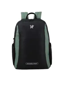 Arctic Fox Unisex Olive Green & Black Laptop Bag