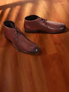 Red Chief Men Brown Formal Derbys