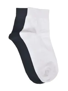 VINENZIA Men Pack Of 2 Assorted Ankle-Length Socks