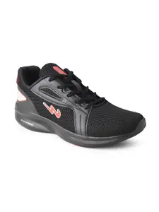 Campus Men Black Regular Running Shoes