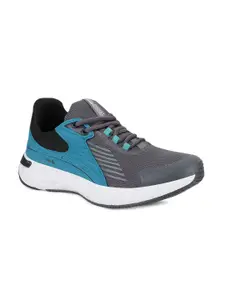 Campus Men Grey Mesh Running Shoes