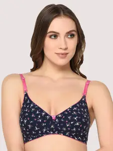 GROVERSONS Paris Beauty Cotton Printed Non-Padded Bra